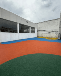 Cuidados e manutenção do piso emborrachado